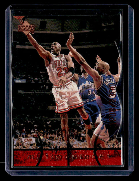 1998 Upper Deck MJx #93 Michael Jordan Timepieces Red #/2300