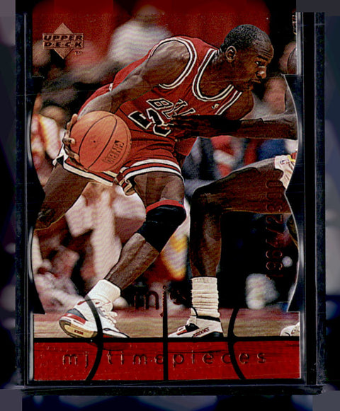 1998 Upper Deck MJx #38 Michael Jordan Timepieces Red #/2300