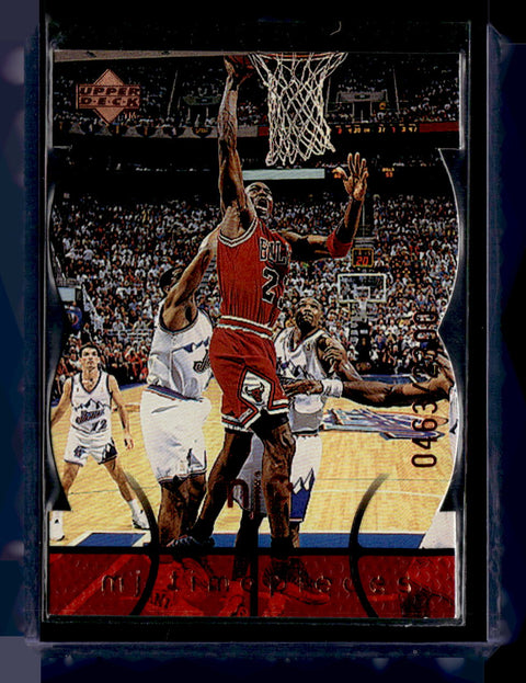 1998 Upper Deck MJx #86 Michael Jordan Timepieces Red #/2300