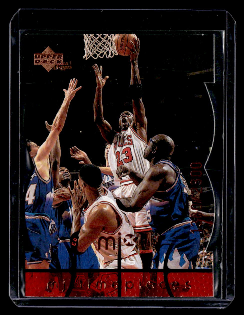 1998 Upper Deck MJx #109 Michael Jordan Timepieces Red #/2300