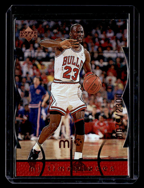 1998 Upper Deck MJx #30 Michael Jordan Timepieces Red #/2300
