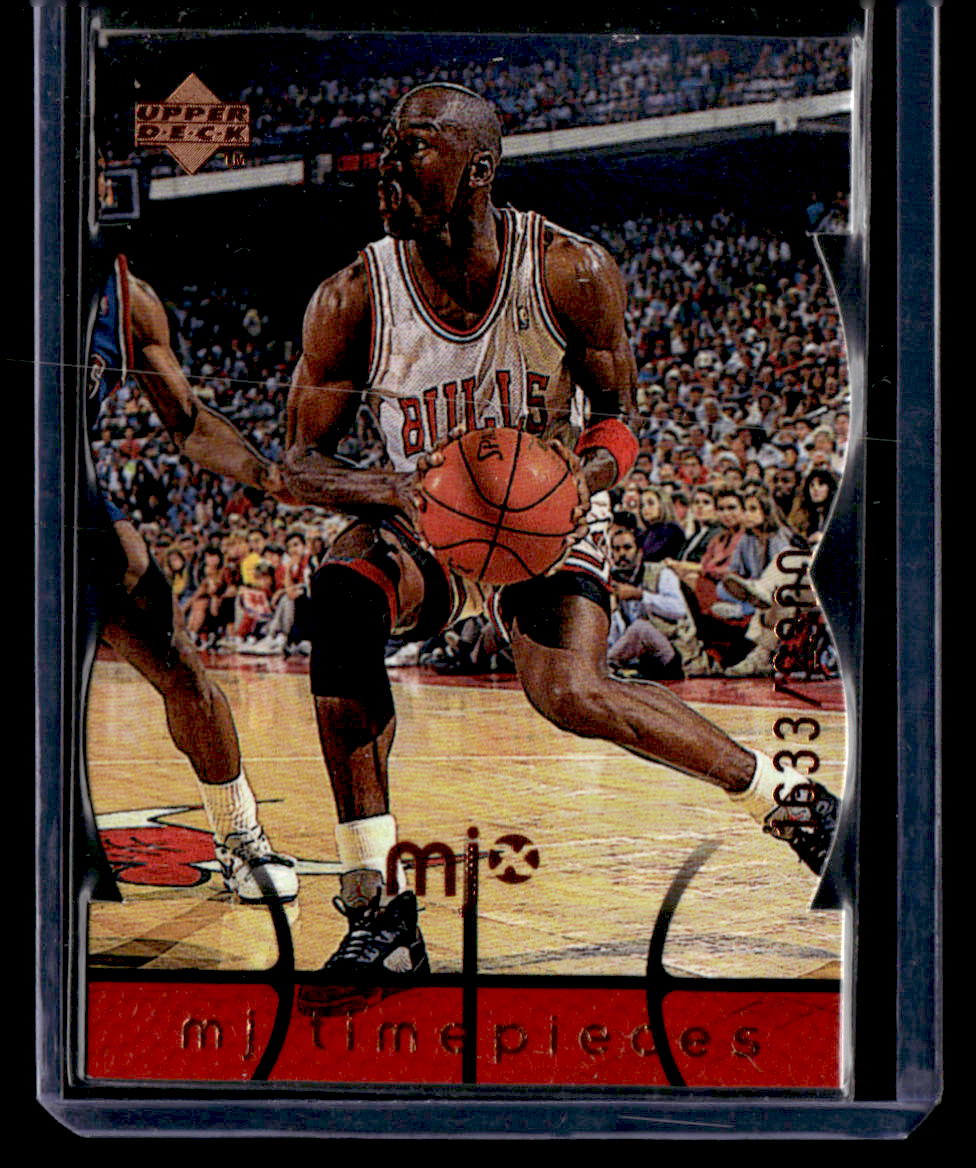 1998 Upper Deck MJx #14 Michael Jordan Timepieces Red #/2300