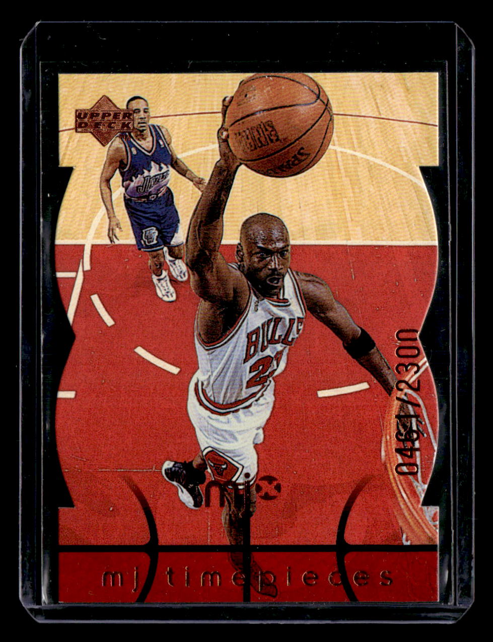 1998 Upper Deck MJx #108 Michael Jordan Timepieces Red #/2300