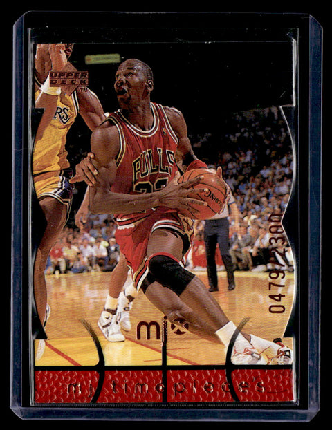 1998 Upper Deck MJx #45 Michael Jordan Timepieces Red #/2300