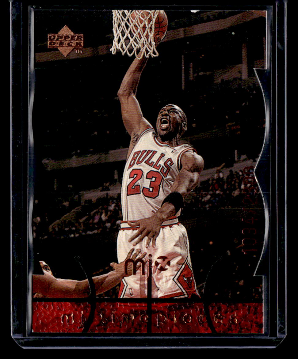 1998 Upper Deck MJx #80 Michael Jordan Timepieces Red #/2300