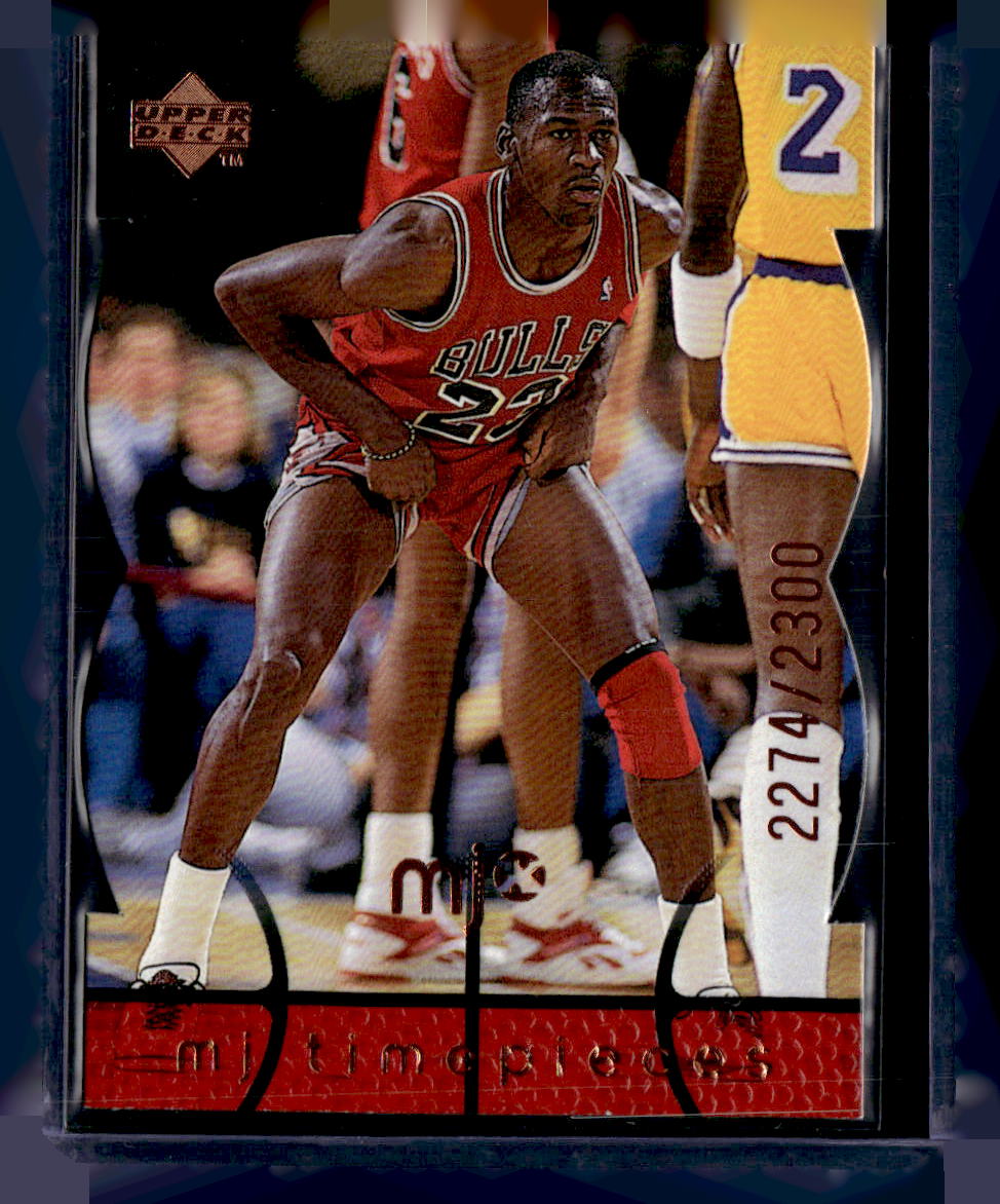 1998 Upper Deck MJx #23 Michael Jordan Timepieces Red #/2300
