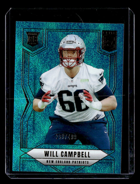 2025 Donruss Elite #126 Will Campbell /499