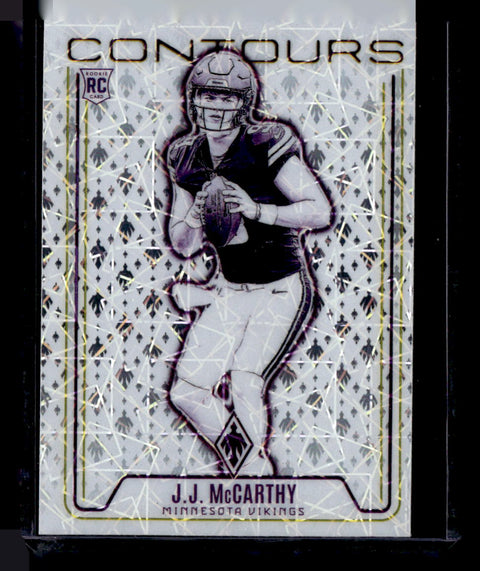 2024 Panini Phoenix #CON-JMY J.J McCarthy Contours