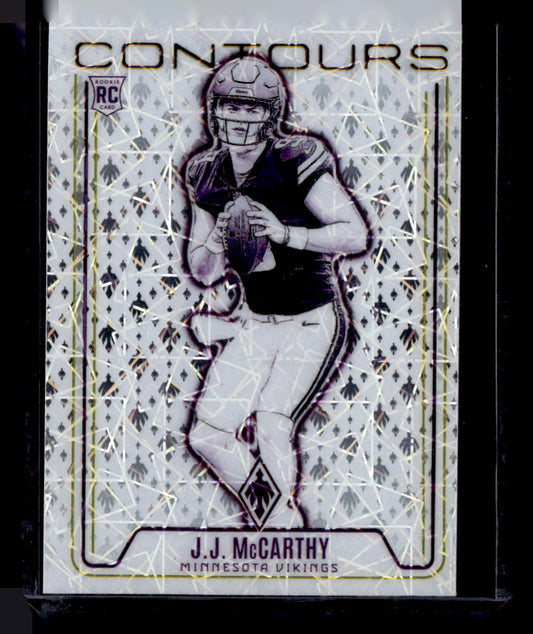 2024 Panini Phoenix #CON-JMY J.J McCarthy Contours