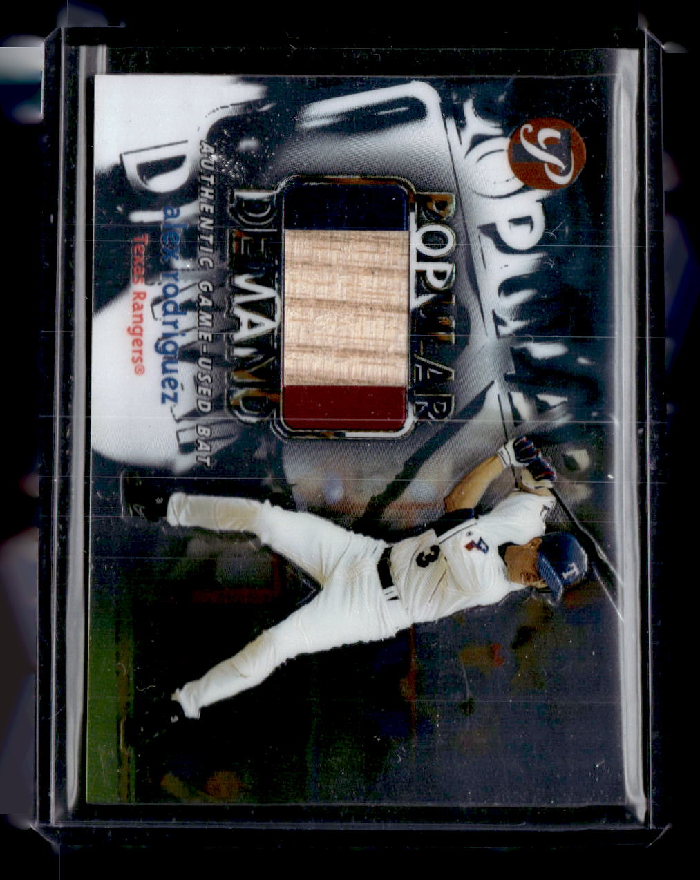 2002 Topps Pristine #PD-AR Alex Rodriguez Popular Demand #/1000