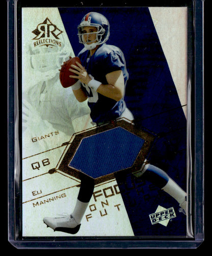 2004 Upper Deck Reflections #FD-EM Eli Manning Focus On The Future