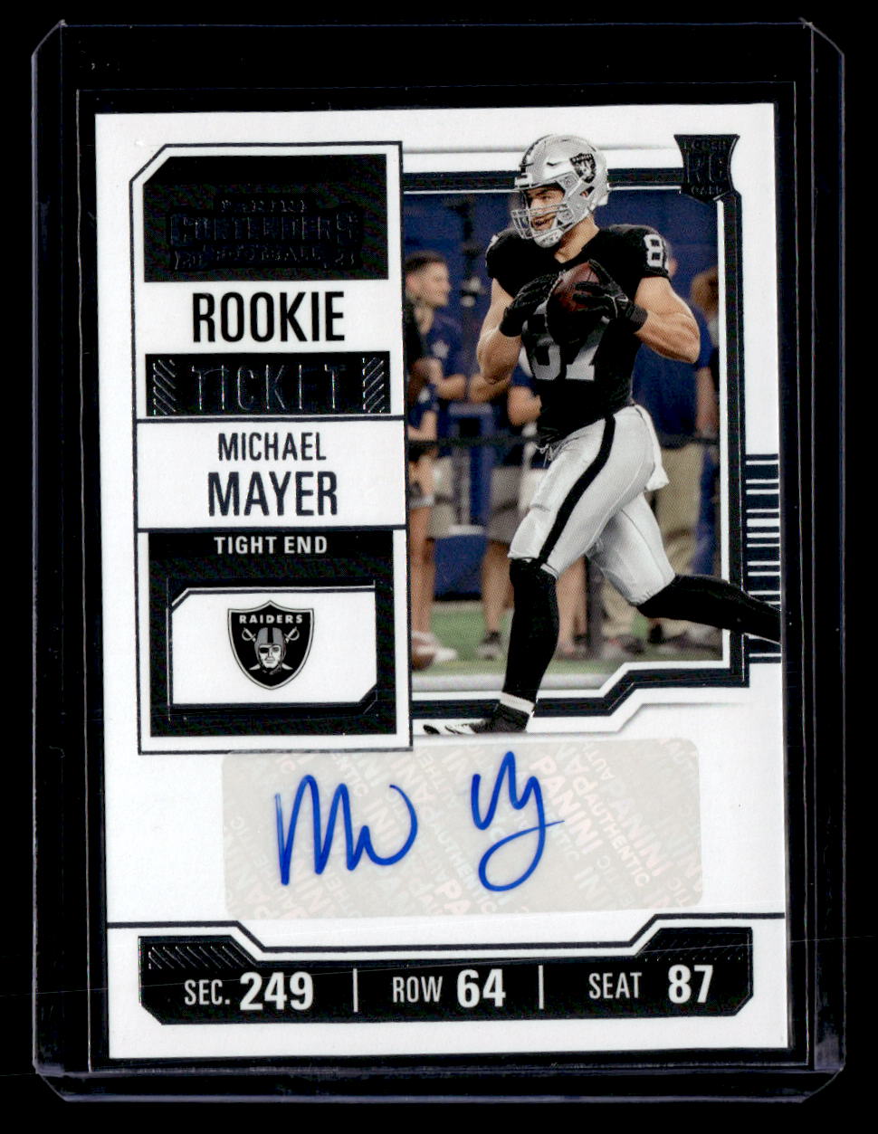2023 Panini Contenders #187b Michael Mayer Rookie Ticket