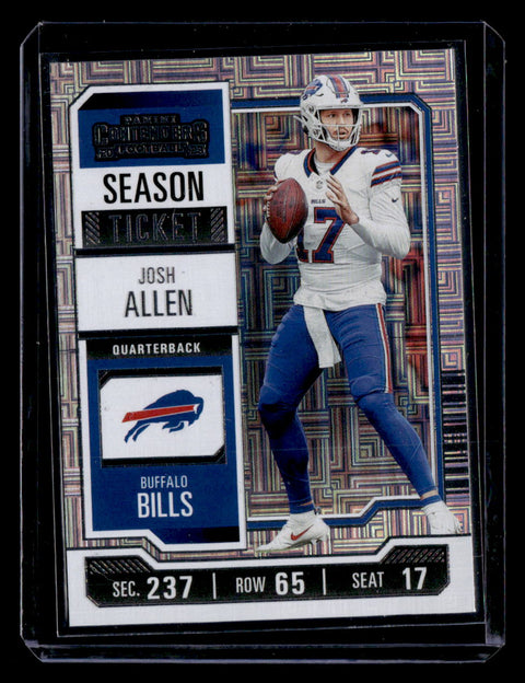 2023 Panini Contenders #11 Josh Allen Season Ticket Retail