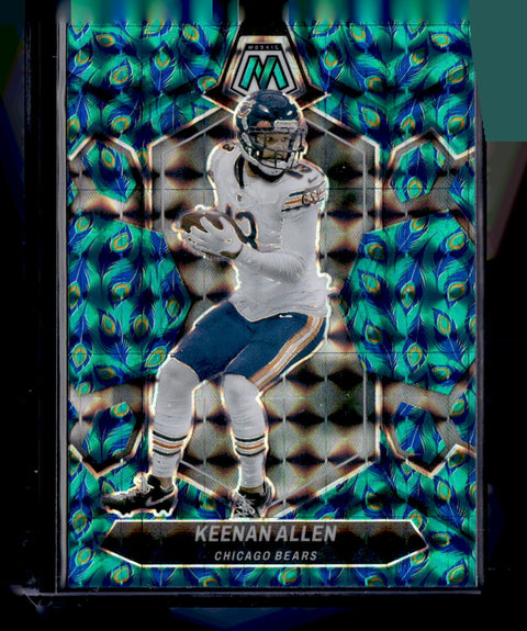 2024 Panini Mosaic #39 Keenan Allen Peacock Mosaic