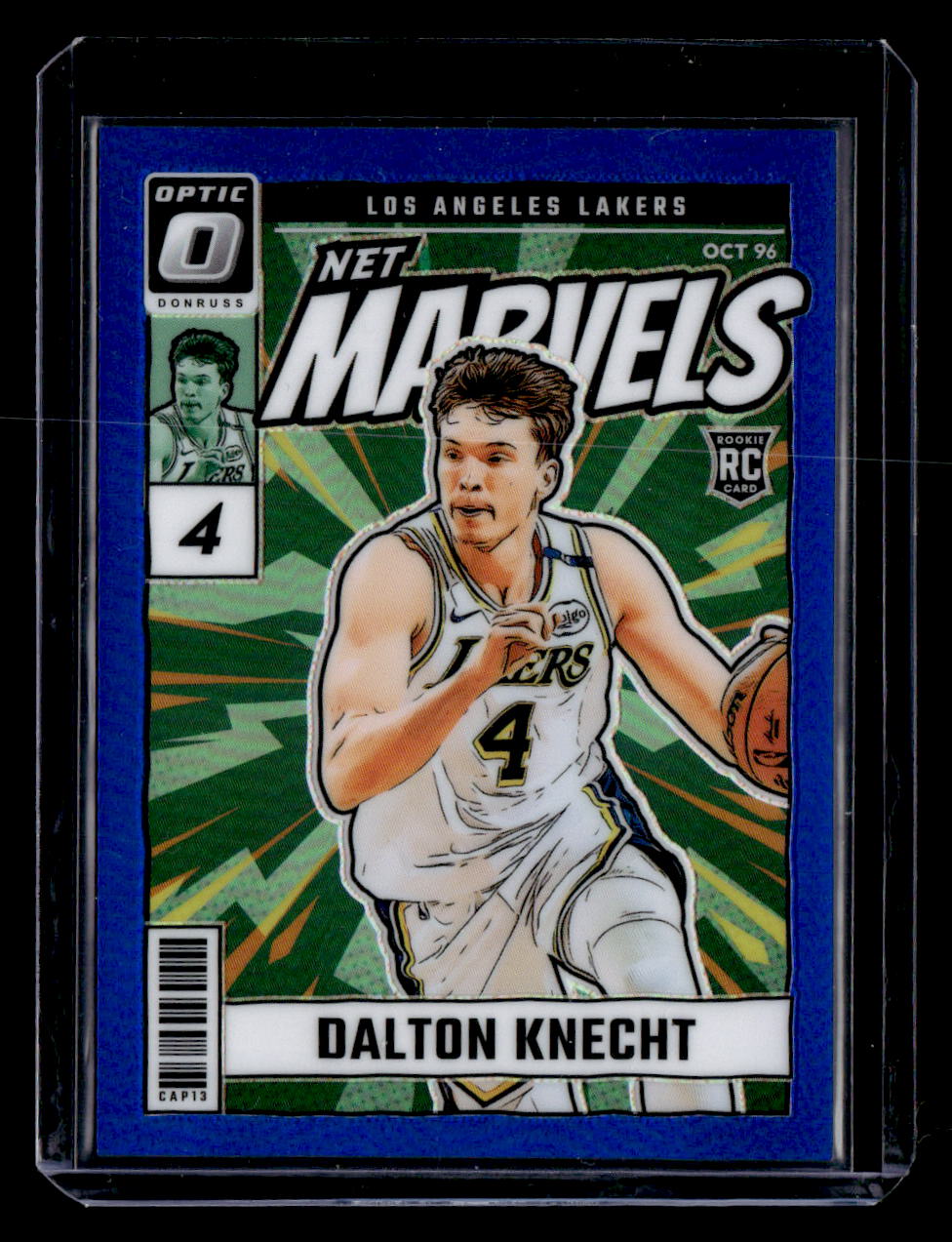 2024-25 Donruss Optic #16 Dalton Knecht Blue Net Marvels /49