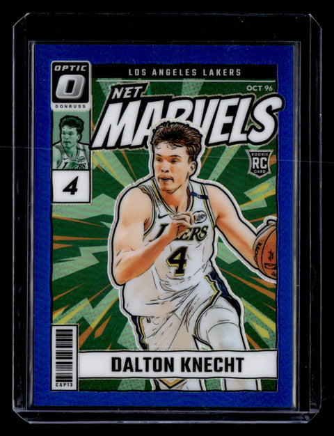 2024-25 Donruss Optic #16 Dalton Knecht Blue Net Marvels /49