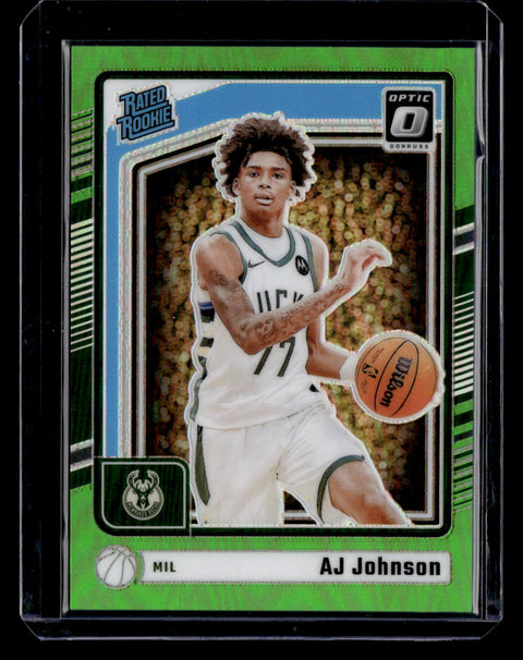 2024-25 Donruss Optic #277 AJ Johnson Green /149