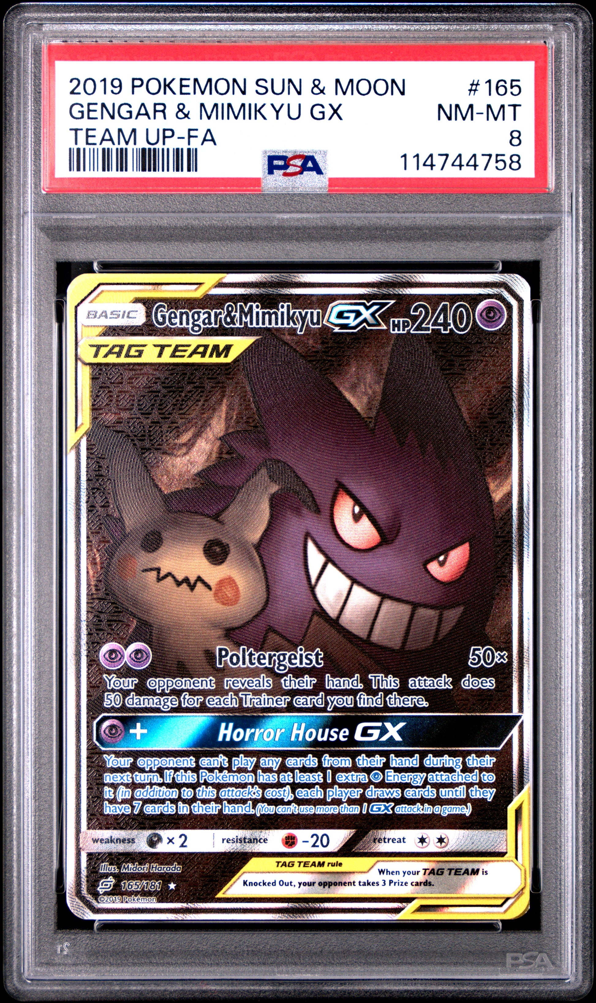 pokemon team up cards 2019 Pokemon 2019 Pokemon Sun & Moon Team Up Gengar & Mimikyu Gx #165 – Aloha Card Shop