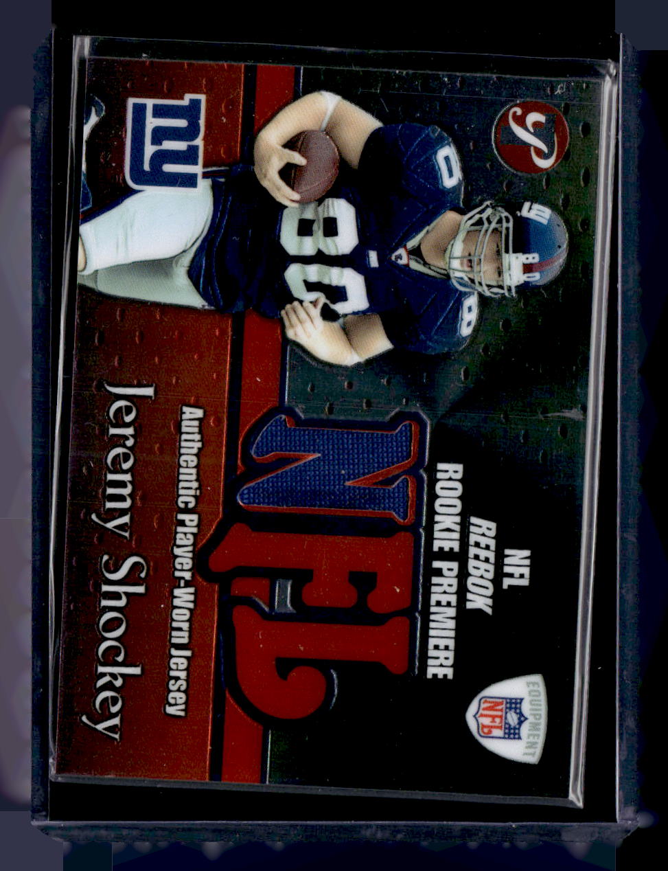 2002 Topps Pristine #RPR-JS Jeremy Shockey Rookie Premiere Jerseys