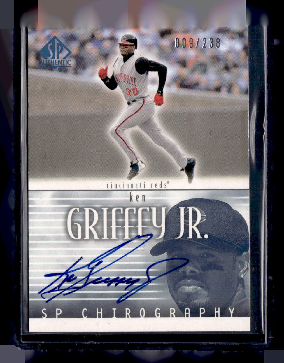 2002 SP Authentic #KG Ken Griffey Jr. Chirography #/238