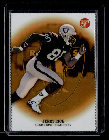 2002 Topps #41 Jerry Rice Gold Refractor /79