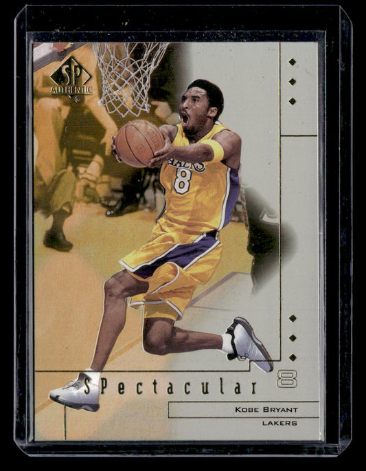 2001 SP Authentic #SP1 Kobe Bryant SPectacular