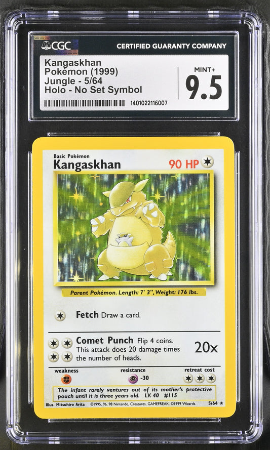 1999 Jungle #5/64 Kangaskhan CGC 9.5