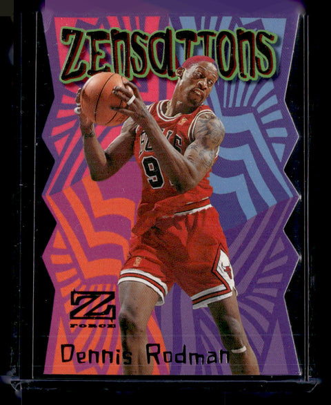 1997-98 SkyBox Z-Force #18 ZN Dennis Rodman Zensations