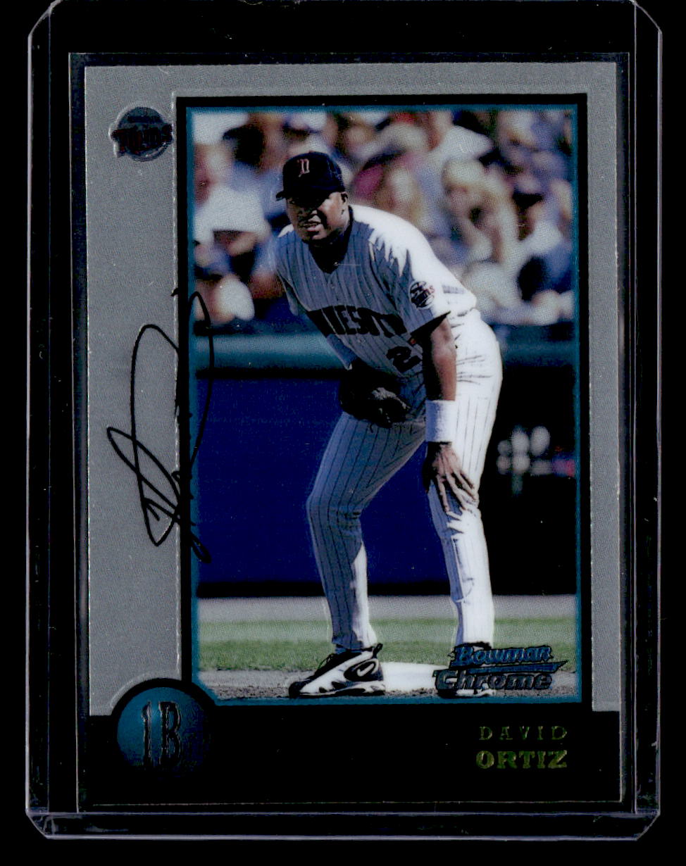 1998 Bowman Chrome #71 David Ortiz Refractors