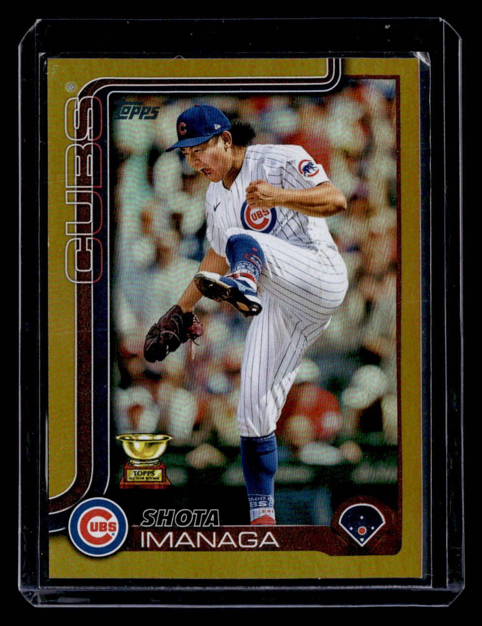 2025 Topps #473 Shota Imanaga Gold Holo Foil #/50