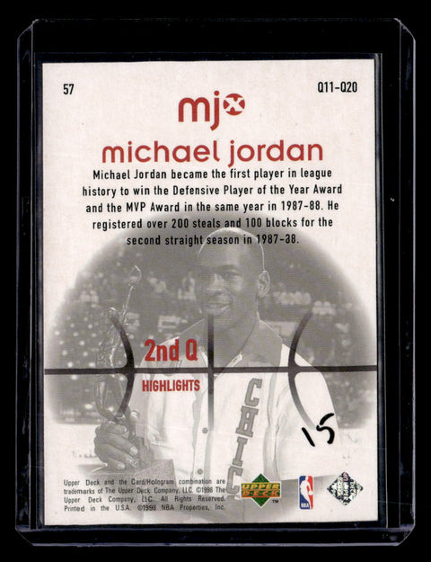 1998 Upper Deck MJx #57 Michael Jordan