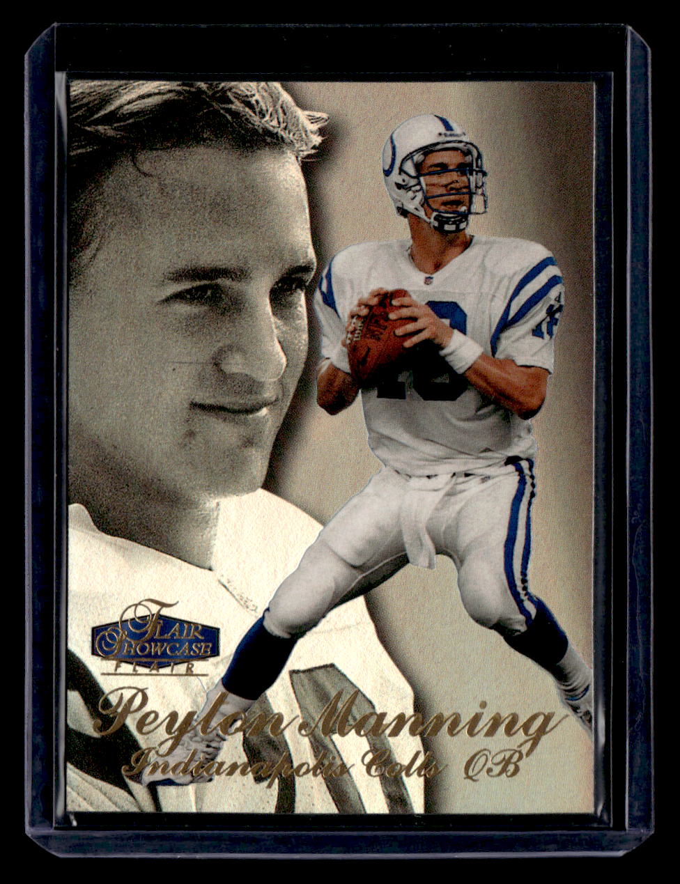 1998 Flair Showcase #3 Peyton Manning Row 3