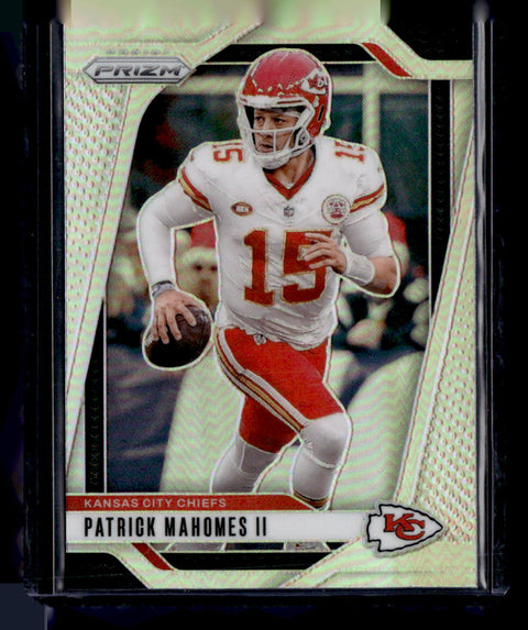 2024 Panini Prizm #138 Patrick Mahomes II Silver