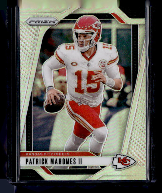 2024 Panini Prizm #138 Patrick Mahomes II Silver