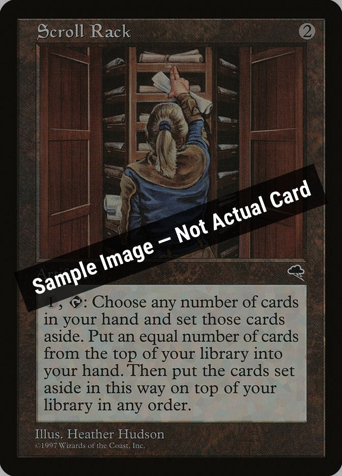Magic,Tempest,Scroll Rack - 308,Normal,Moderately Played — Sample Image, Not Actual Card