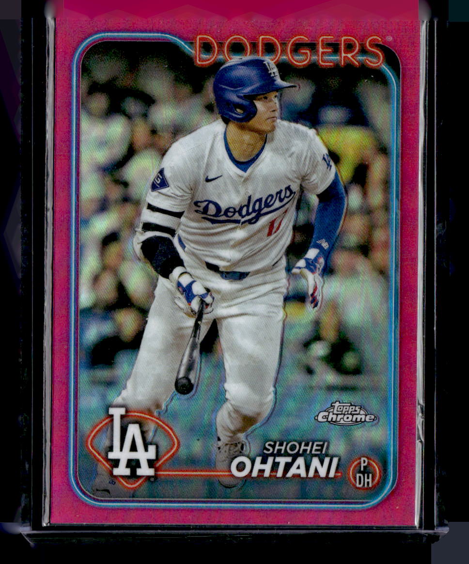 2024 Topps Chrome #1 Shohei Ohtani Pink Refractors