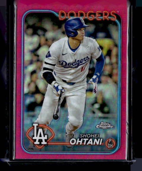2024 Topps Chrome #1 Shohei Ohtani Pink Refractors