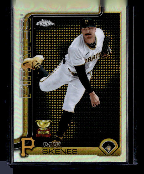 2025 Topps Chrome #300 Paul Skenes Lightboard Logo