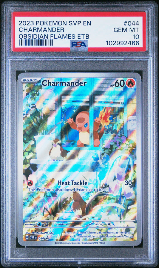 2023 Pokemon Svp En-Sv Black Star Promo Charmander #044 PSA 10
