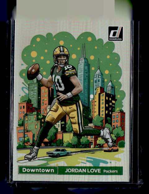 2024 Donruss #5 Jordan Love Downtown
