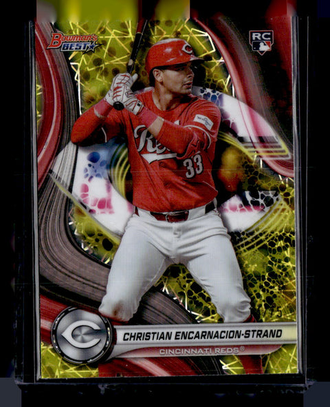 2024 Bowman's Best #21 Christian Encarnacion-Strand Refractors