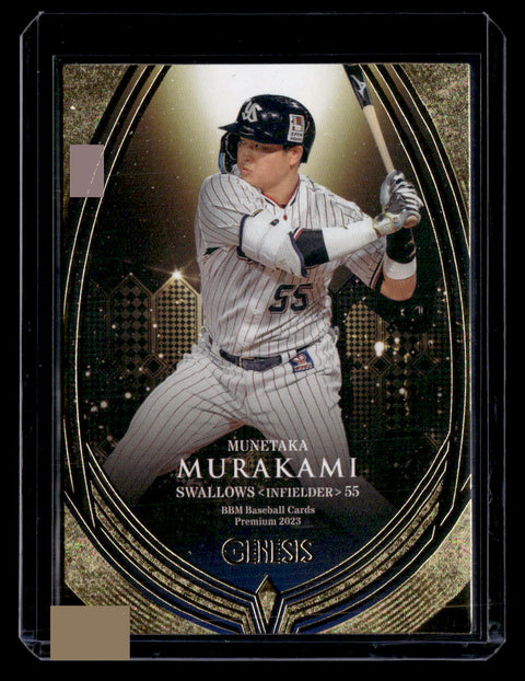 2023 BBM Genesis #062 Munetaka Murakami Pink Foil #/200