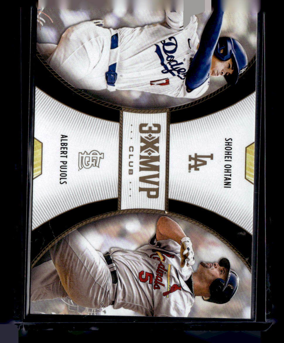 2025 Topps Welcome to the Club: 3X MVP #D4 Shohei Ohtani / Albert Pujols Duals