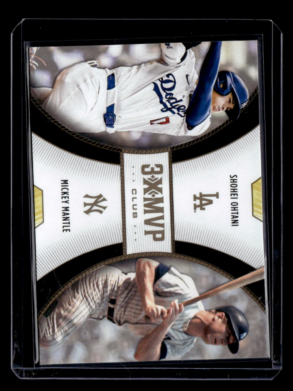 2025 Topps Welcome to the Club: 3X MVP #D6 Shohei Ohtani / Mickey Mantle Duals