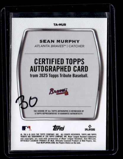 2025 Topps Tribute #TA-MUR Sean Murphy Tribute Autographs Purple #/50