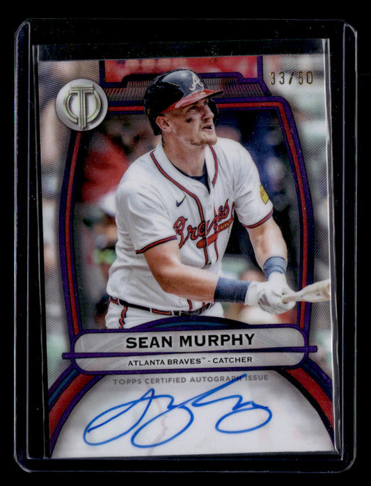 2025 Topps Tribute #TA-MUR Sean Murphy Tribute Autographs Purple #/50