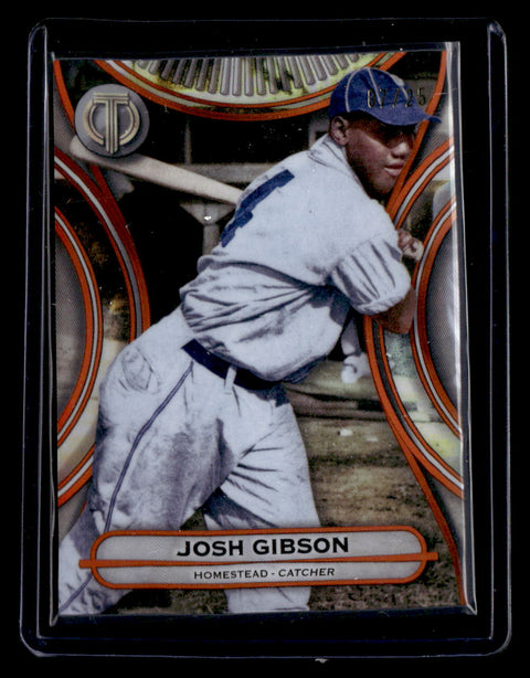 2025 Topps Tribute #28 Josh Gibson Orange #/25