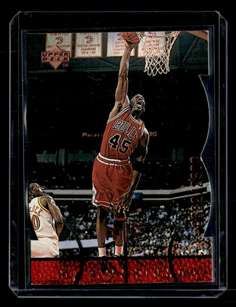 1998 Upper Deck MJx #70 Michael Jordan Timepieces Red #/2300