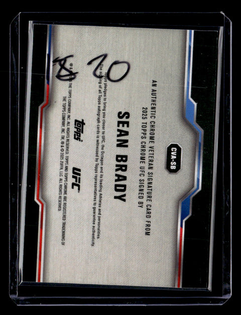 2025 Topps Chrome Sapphire Edition UFC #173 Sean Brady