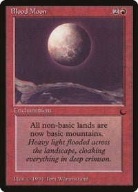 MTG The Dark Blood Moon